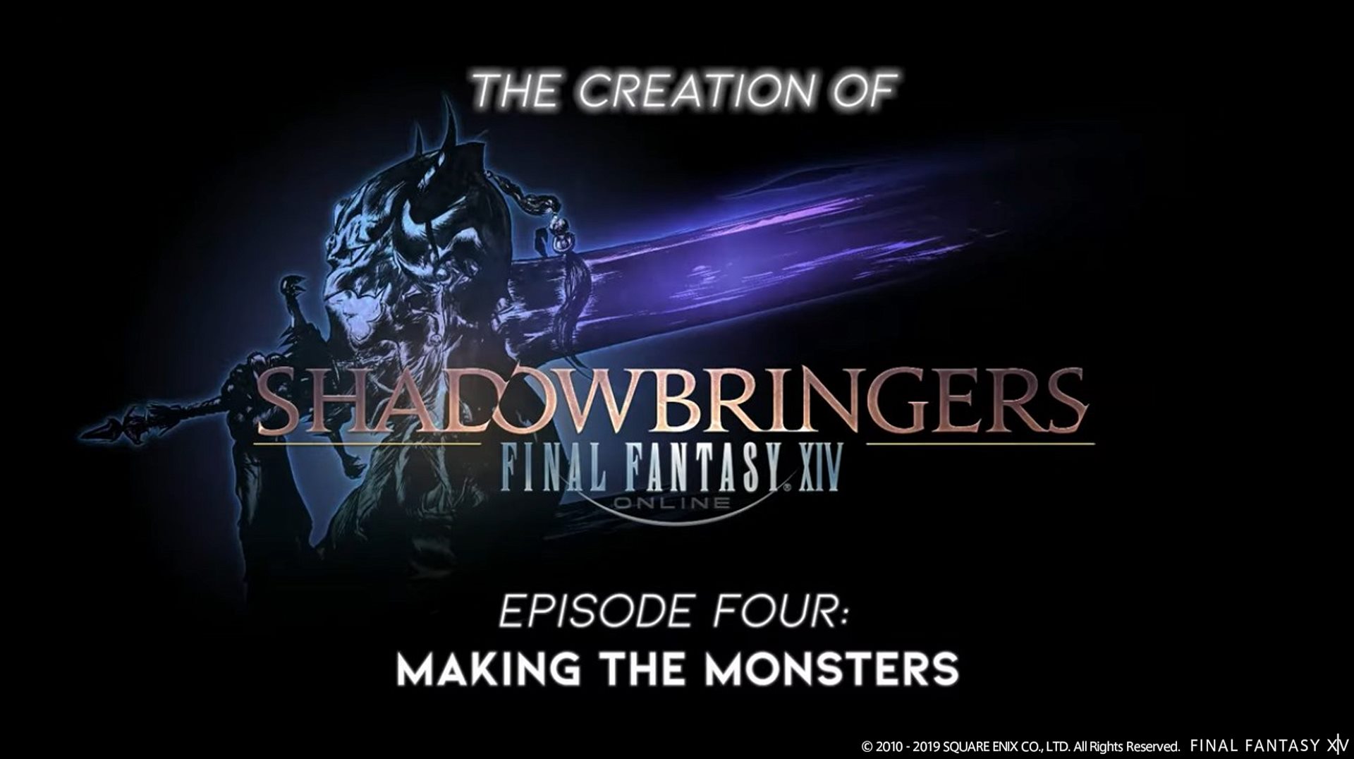 【FF14】漆黒のヴィランズ制作秘話を語る動画コンテンツ 4話目「 Making the Monsters」が公開！